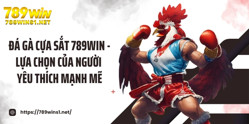 Đá Gà Cựa Sắt 789win - Lựa Chọn Của Người Yêu Thích Mạnh Mẽ
